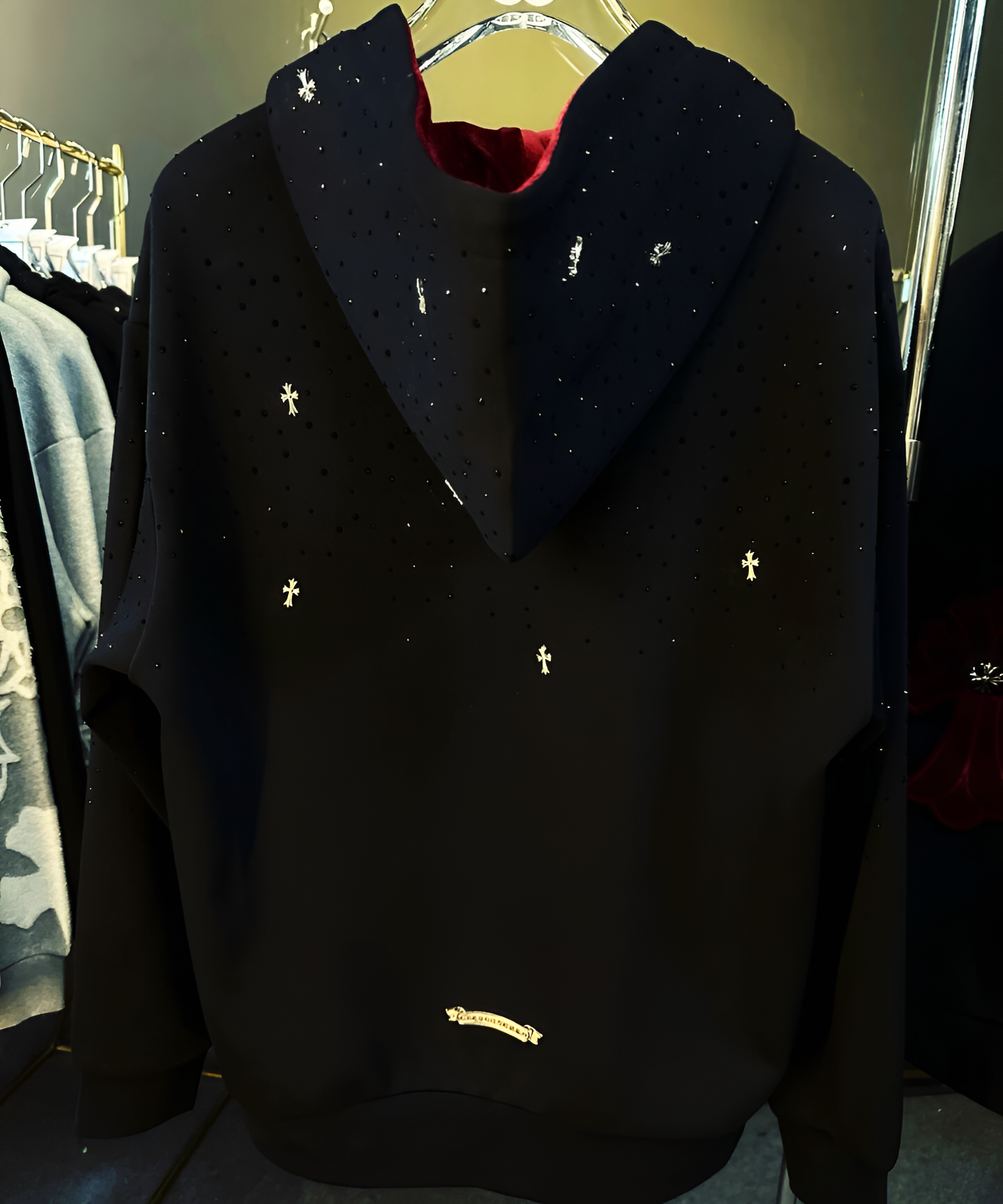 CHROME HEARTS ZIP-UP